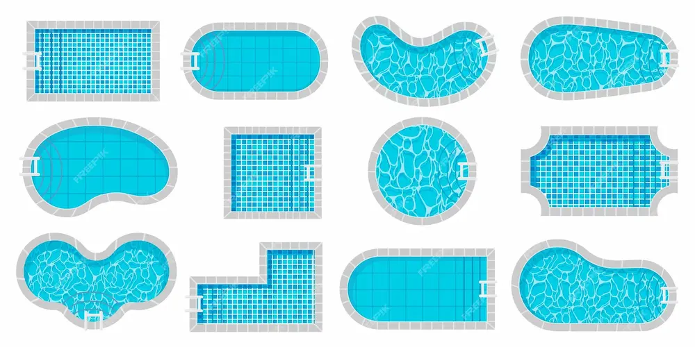 formas de piscina